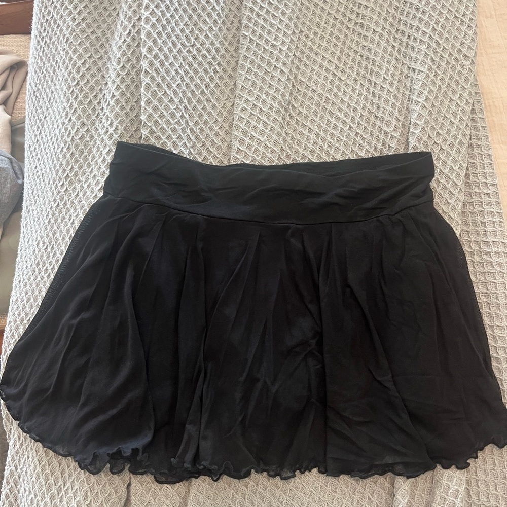 Brandy Melville black mini skirt